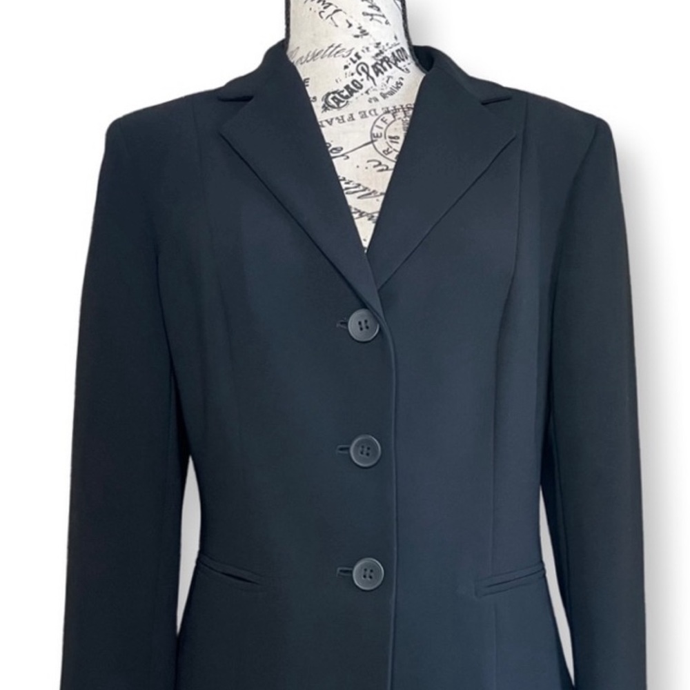 Jones New York Black Collection Platinum Blazer Sz 8